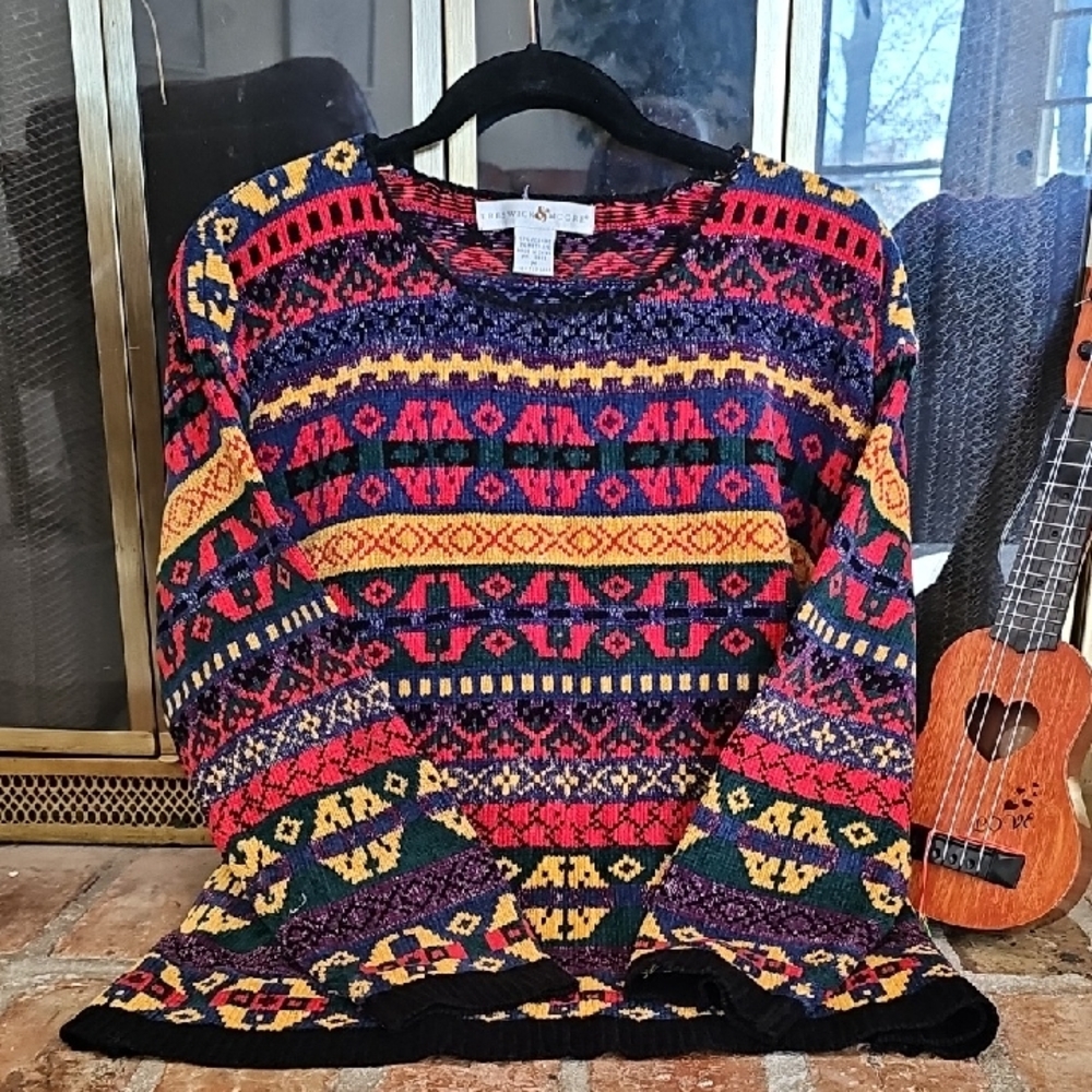Preswick & Moore Multicolor Knit Sweater